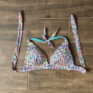 Victoria's Secret Confetti Bikini Top